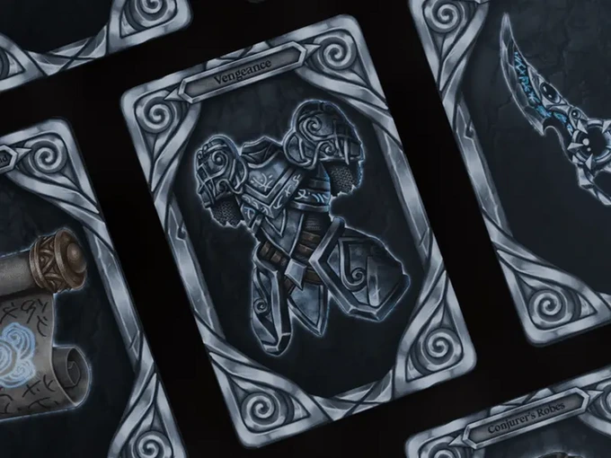 Spinning Cards animation